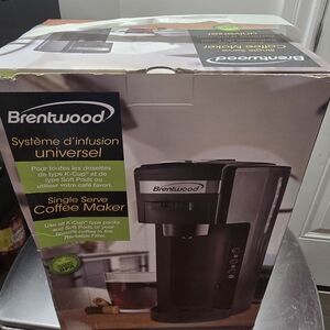 Brentwood Single Serve Coffee Maker - Black